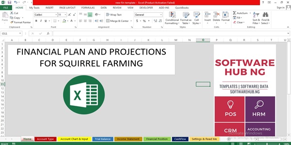 Squirrel Farming Financial Business Plan and Projections